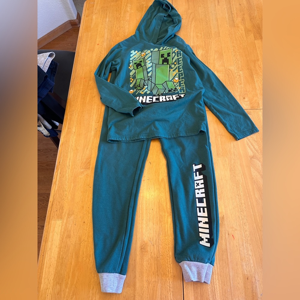 Minecraft Joggers Set, Pajamas and Hoodie